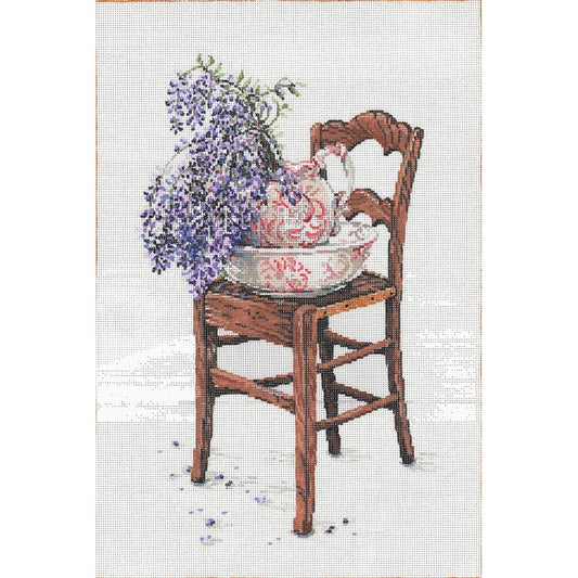 Purple Rain - Garden Gate Needlepoint