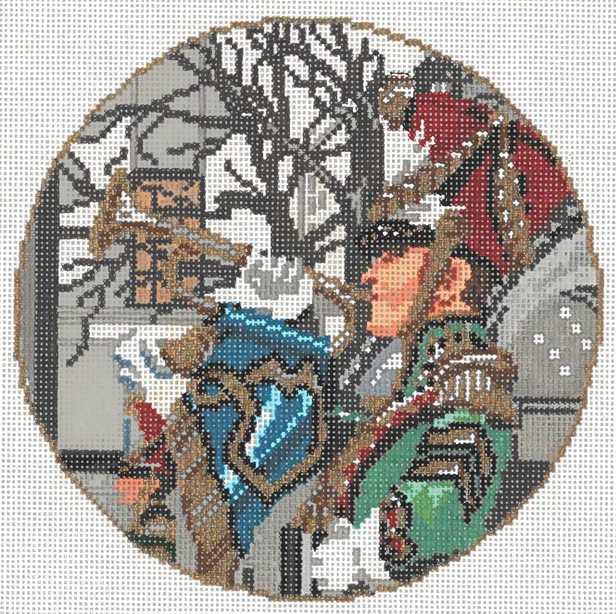 Rockerfeller Soldier - Garden Gate Needlepoint