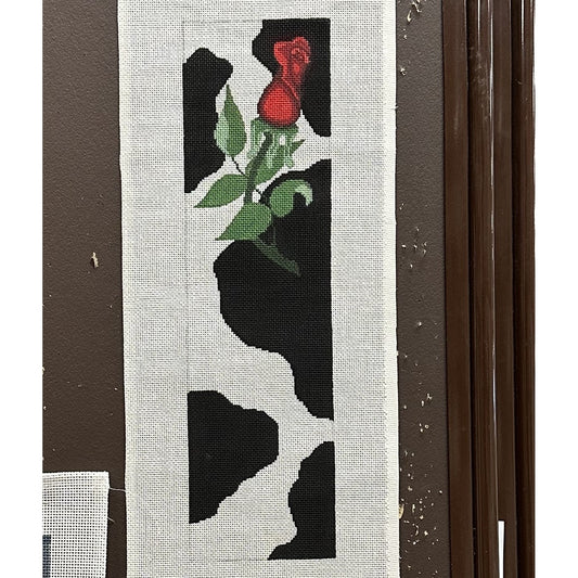 Rose Eyeglass Case - Garden Gate Needlepoint