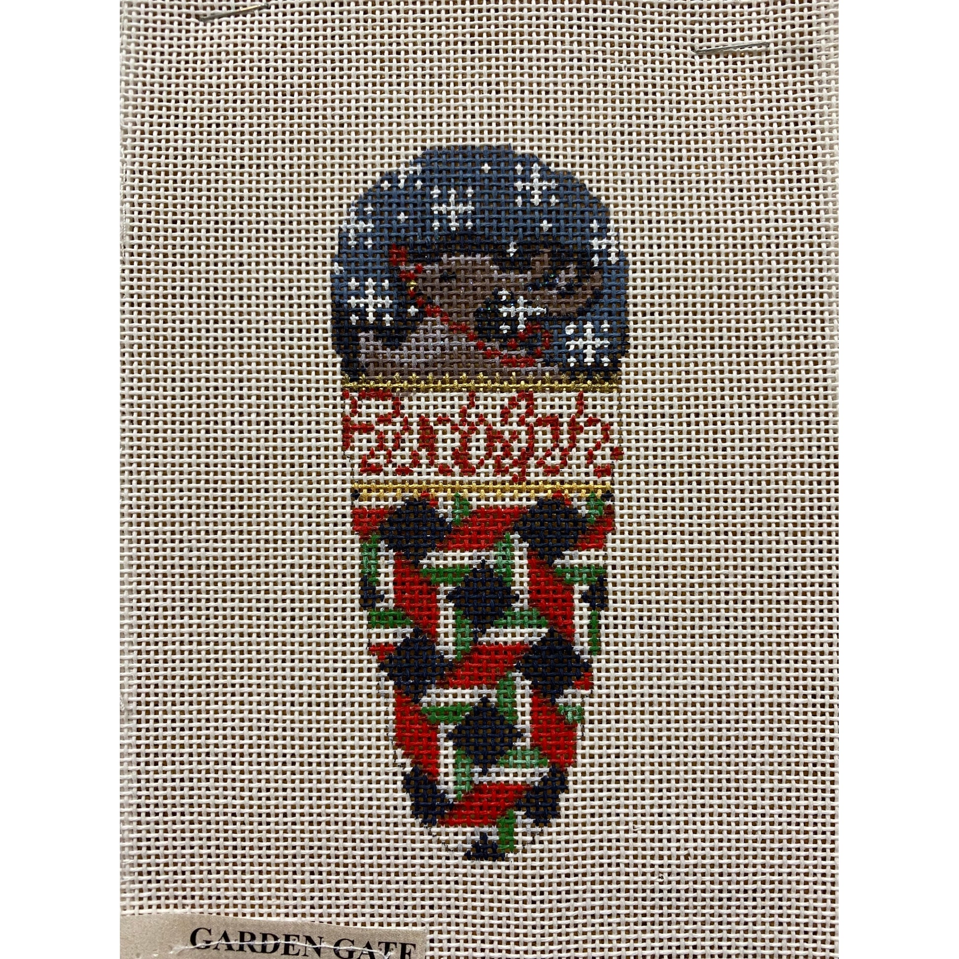 Rudolph Ornament - Garden Gate Needlepoint