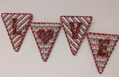 LOVE Garland Stitch Guide