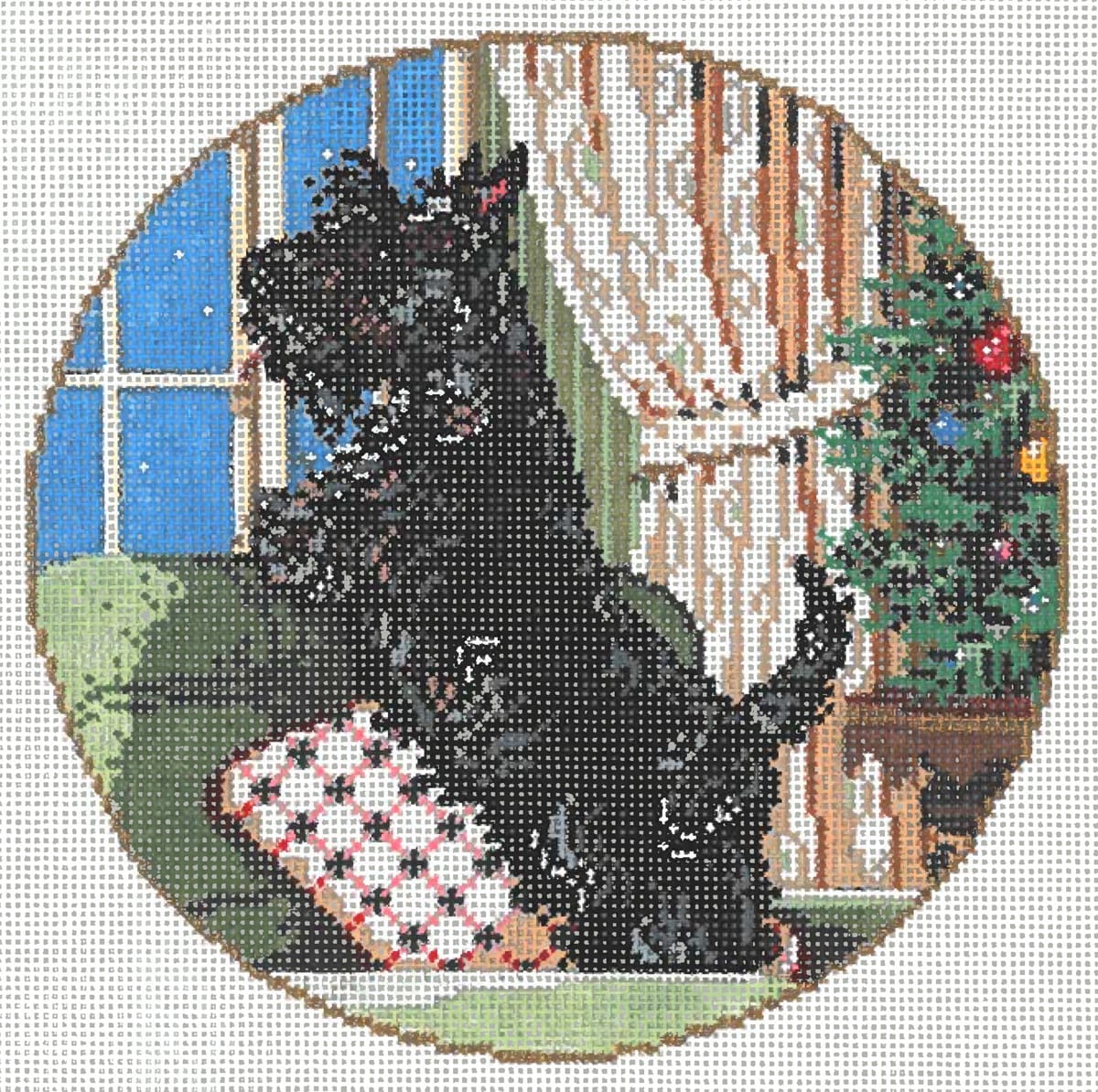 Scottie - Garden Gate Needlepoint