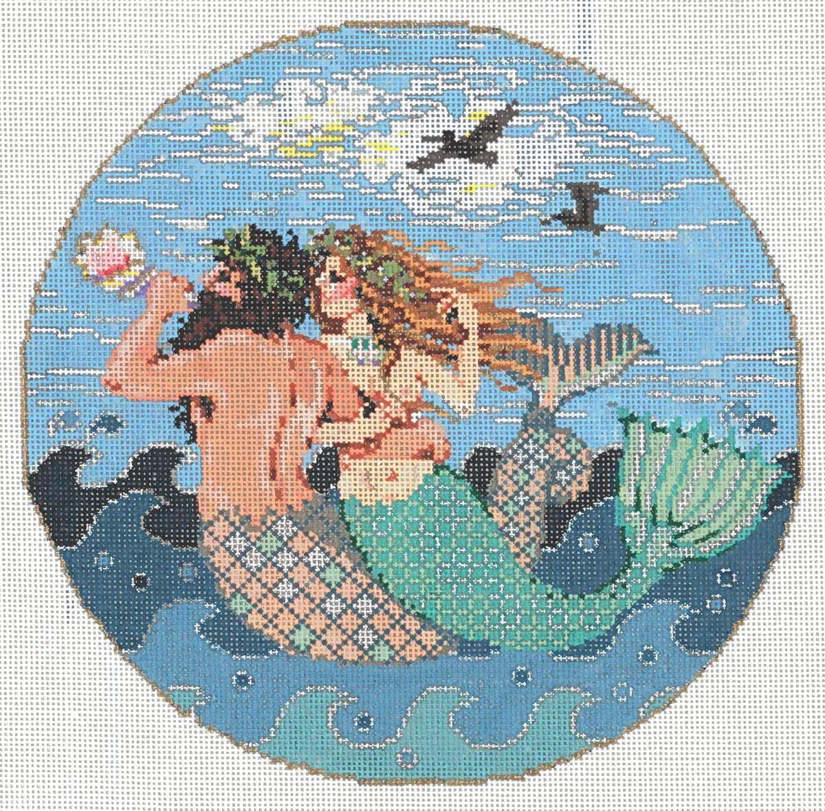 Sea Song - Garden Gate Needlepoint