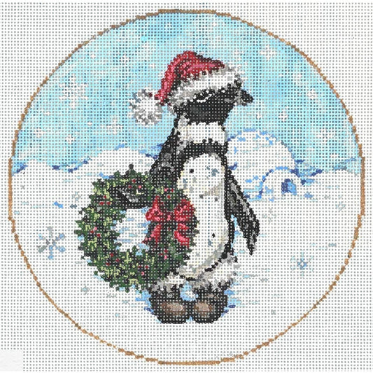 Snow Home - Garden Gate Needlepoint