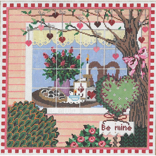 St. Valentine's - Garden Gate Needlepoint