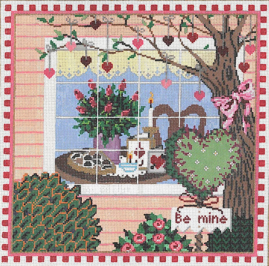 St. Valentine's - Garden Gate Needlepoint