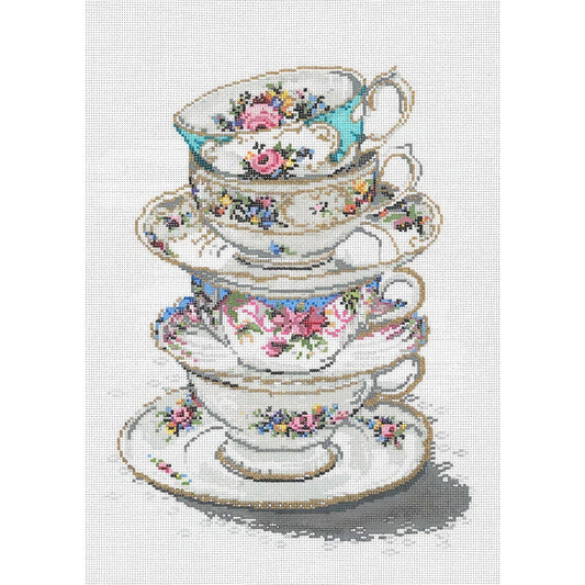 Stacked - Garden Gate Needlepoint