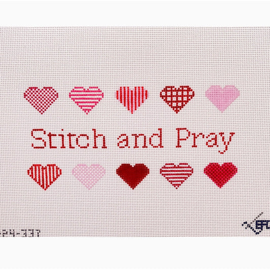 Stitch & Pray - Garden Gate Needlepoint
