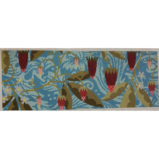 Strawberries Canvas - Garden Gate Needlepoint