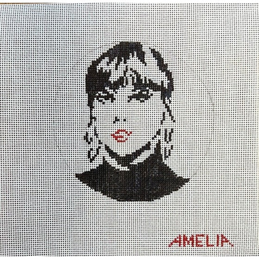 Taylor Swift Portrait - Garden Gate Needlepoint