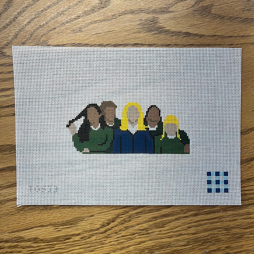 The Crew - Garden Gate Needlepoint