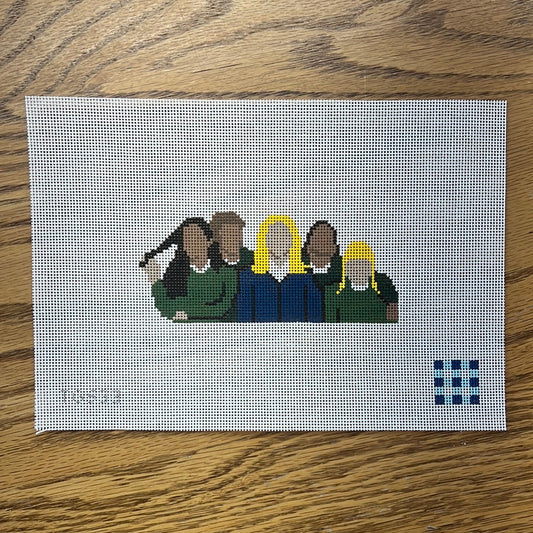 The Crew - Garden Gate Needlepoint