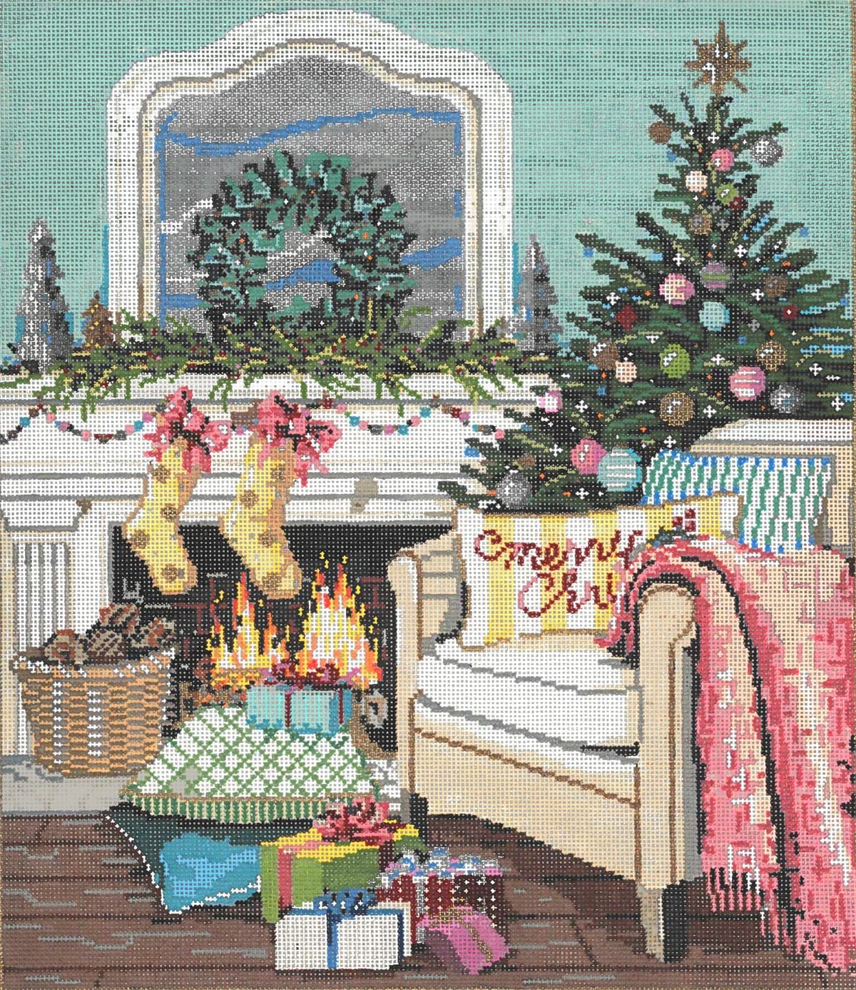 Tis the Season - Garden Gate Needlepoint