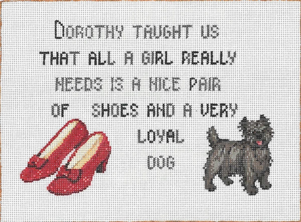 Toto, Too! - Garden Gate Needlepoint