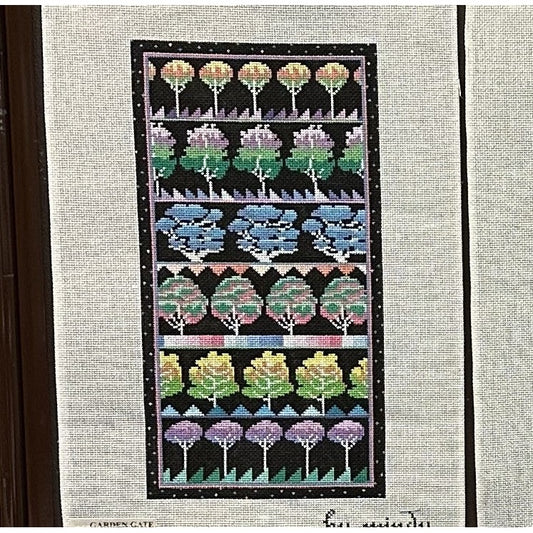 Trees Variety Canvas - Garden Gate Needlepoint