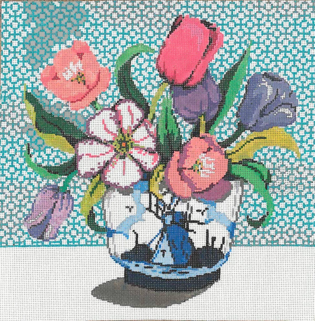 Tulips - Garden Gate Needlepoint