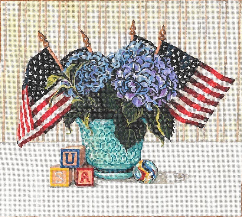 USA - Garden Gate Needlepoint