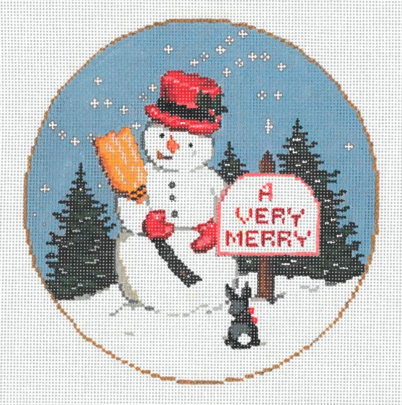 Very Merry - Garden Gate Needlepoint