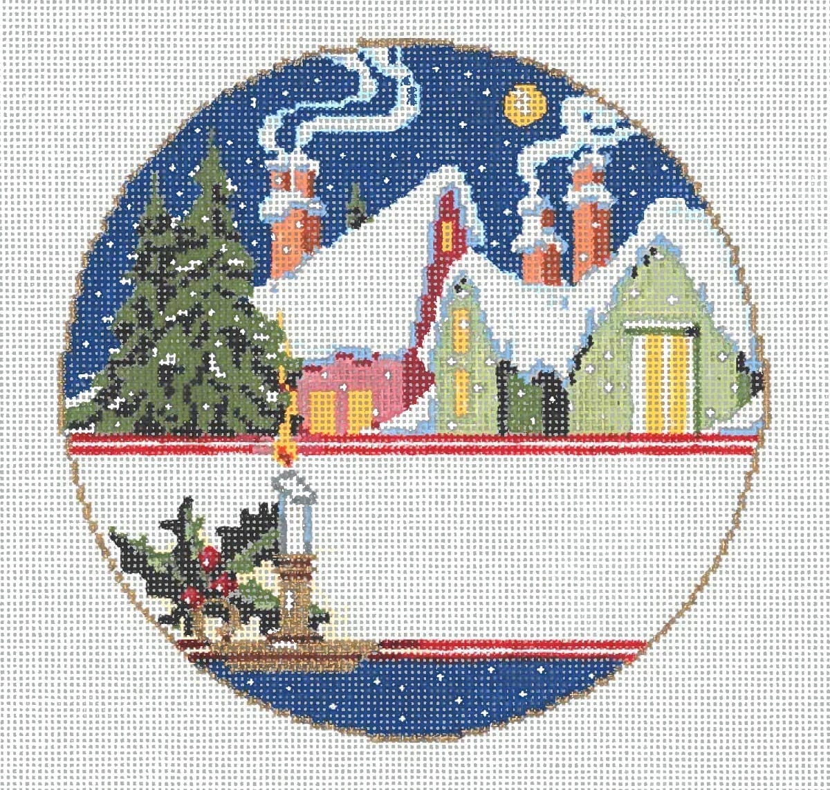 Village II - Garden Gate Needlepoint