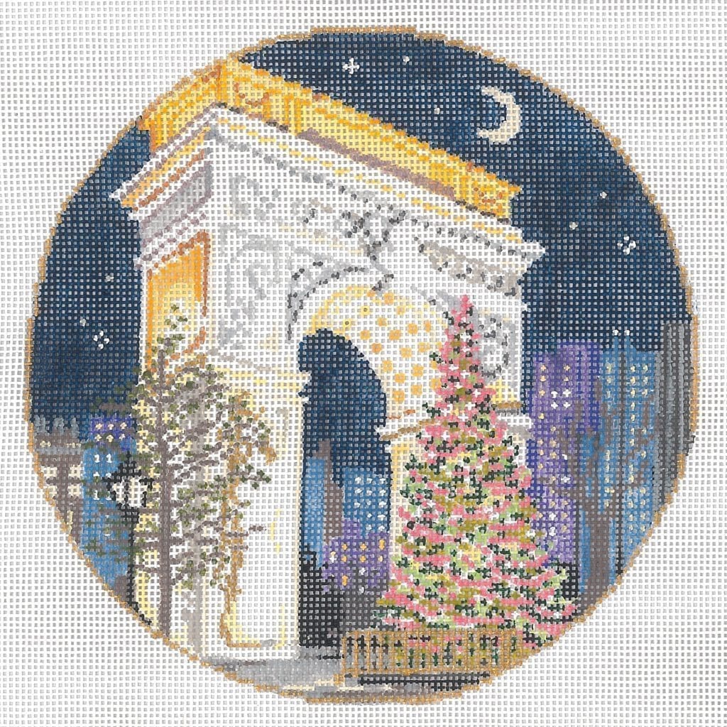 Washington Square - Garden Gate Needlepoint