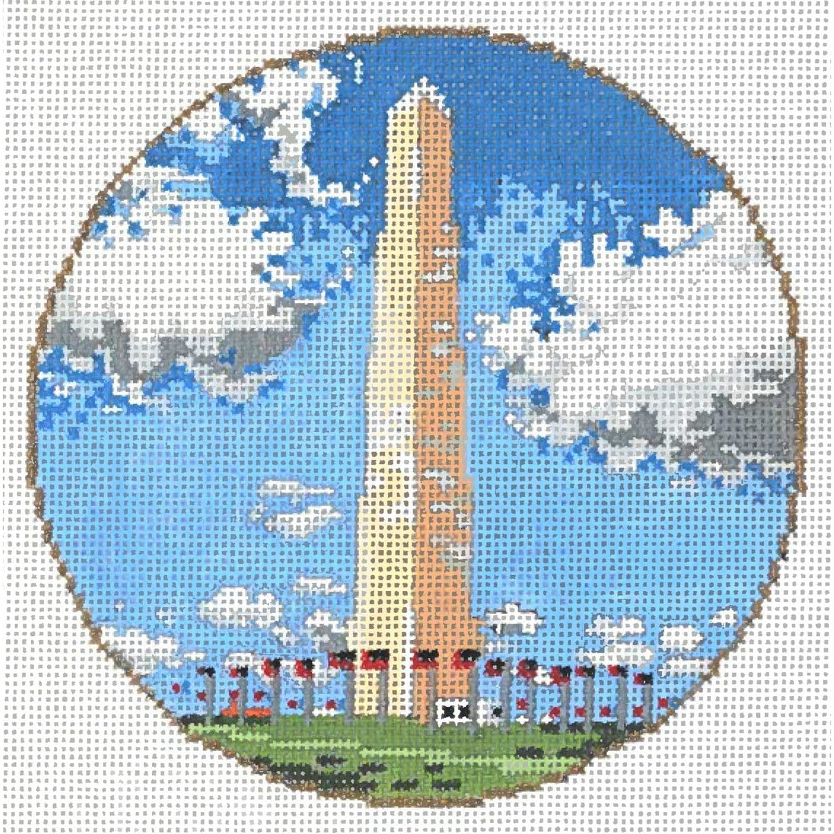 Washington's - Garden Gate Needlepoint