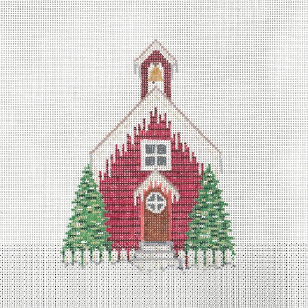 Xmas House X - September - Garden Gate Needlepoint