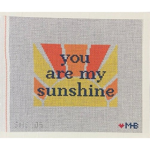 You are my Sunshine Sign - Garden Gate Needlepoint